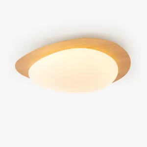 Pebble Walnut Ceiling Light Cheap Bedroom Lighting sale