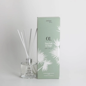 Pebble Bay 01 Sea Salt & Sage Diffuser 200ml Neobee Home Fragrance discount