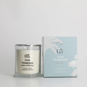 Pebble Bay 03 Fresh Pomegranate Candle 350g Neobee Home Fragrance discount