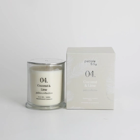 Pebble Bay 04 Coconut & Lime Candle 350g Neobee Home Fragrance discount