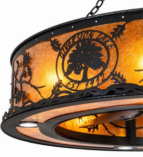 Personalized 12 Light Chandel-Air Fandeliers at discount prices