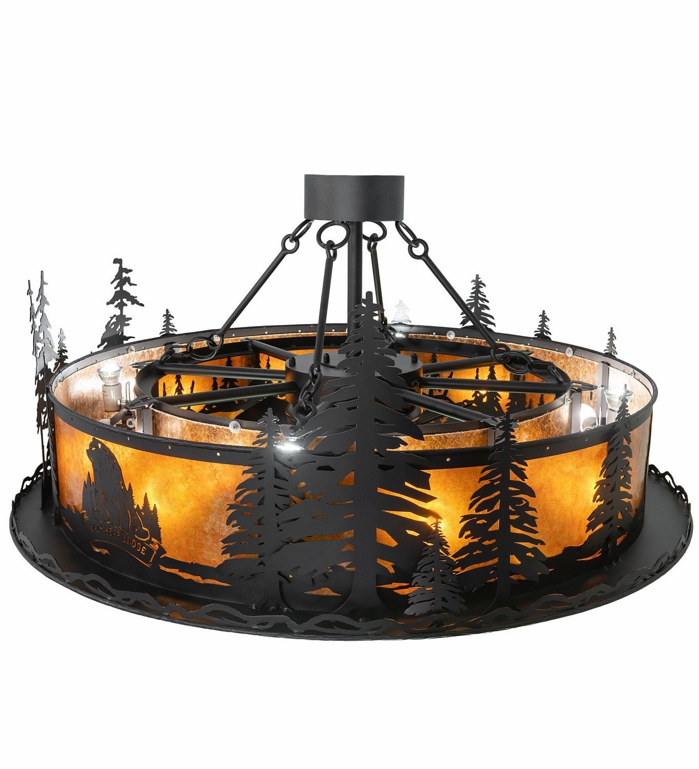 Personalized 16 Light Chandel-Air Fandeliers at discount prices