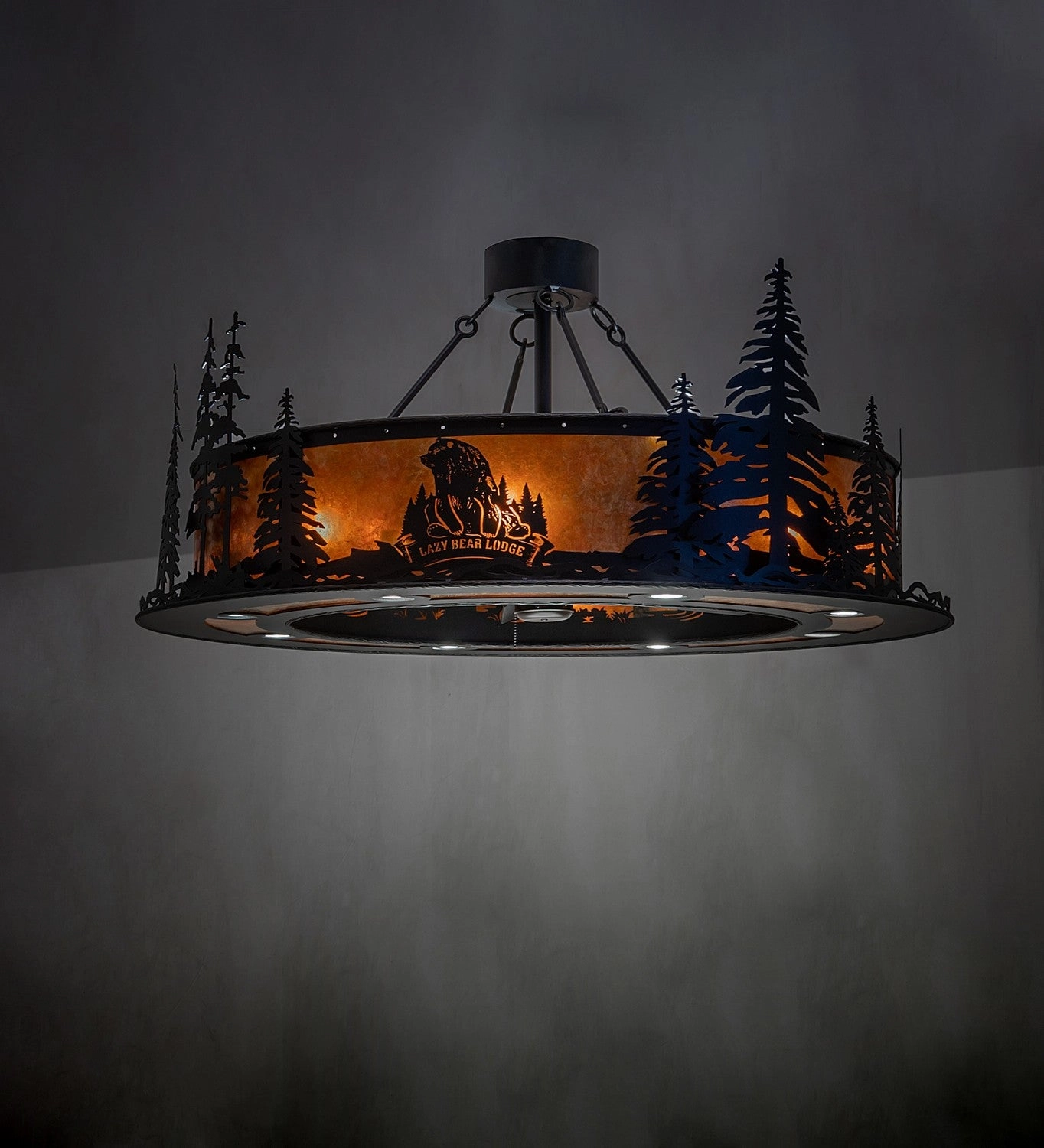 Personalized 16 Light Chandel-Air Mini Ceiling Fans promo