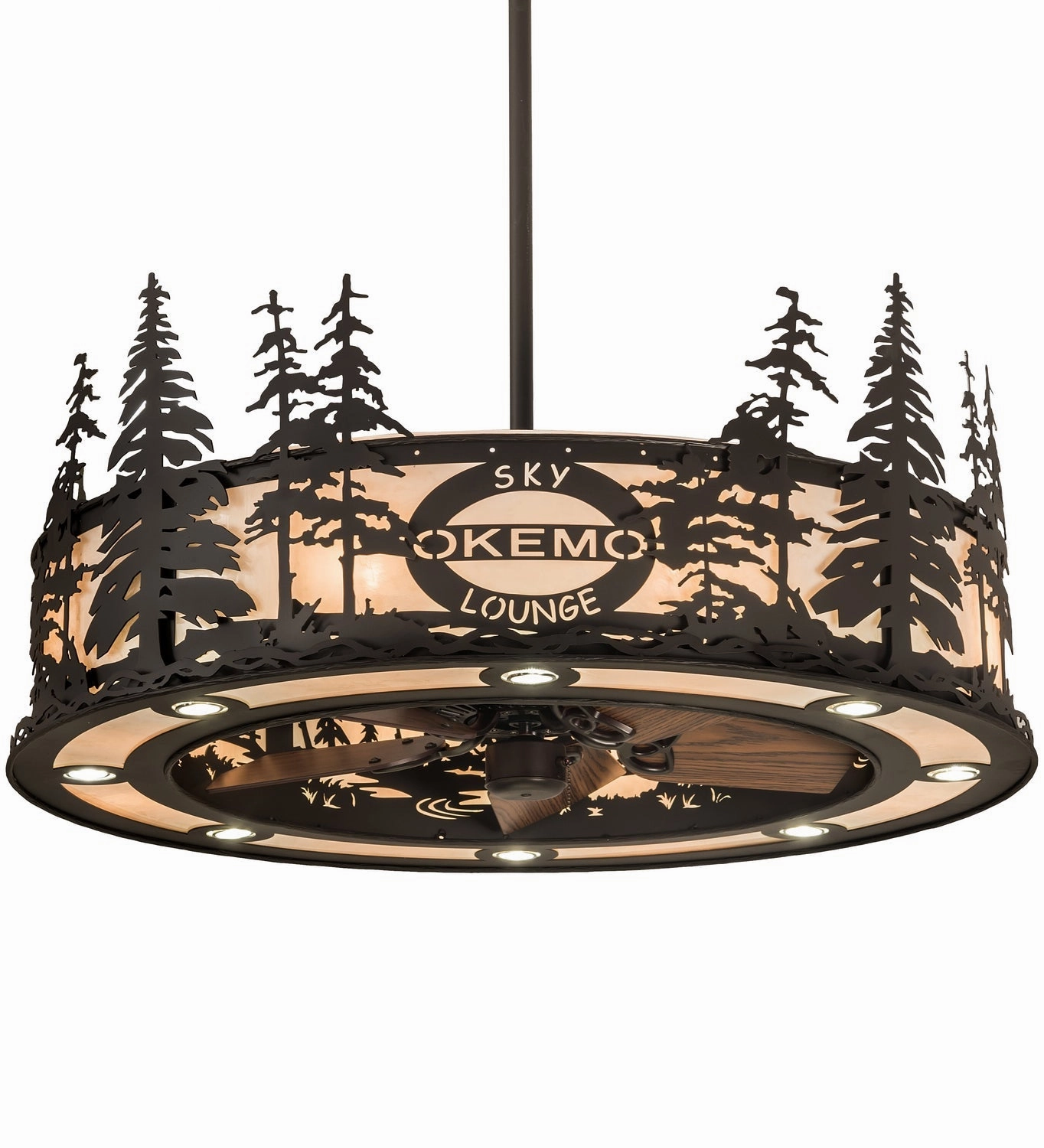 Personalized 24 Light Chandel-Air Fandeliers FANS on sale now