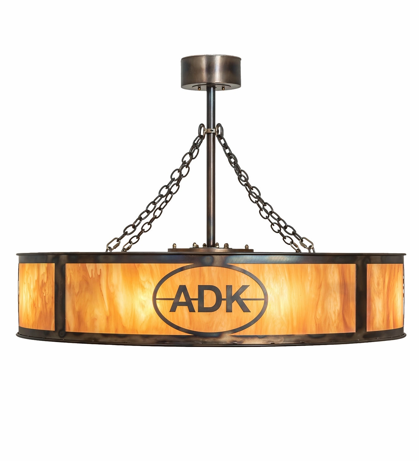 Personalized Eight Light Chandel-Air Fandeliers at discount prices