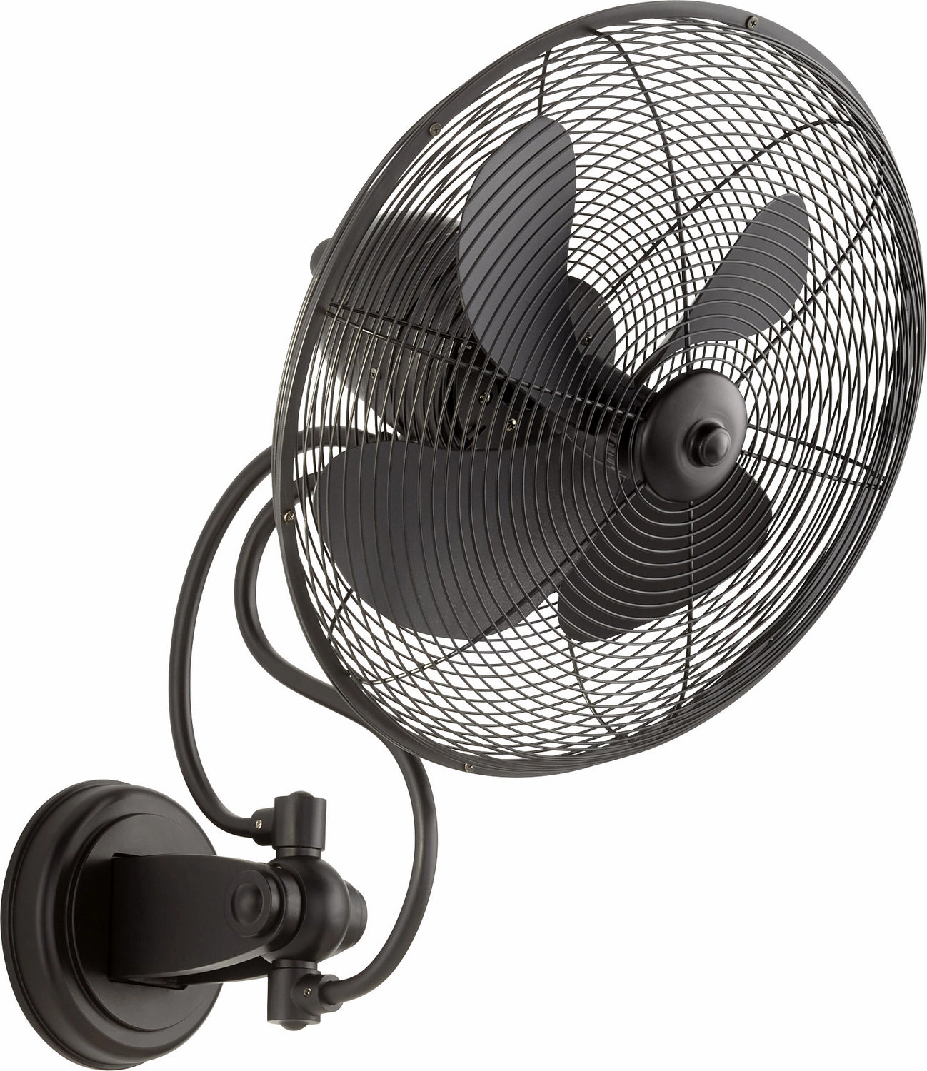 Piazza Patio Fan Textured Black Portable & Wall Fans offer