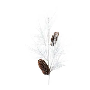 Pine and Cone Spray (Set of 6) 33"H Plastic/Cone Festive Decor online outlet