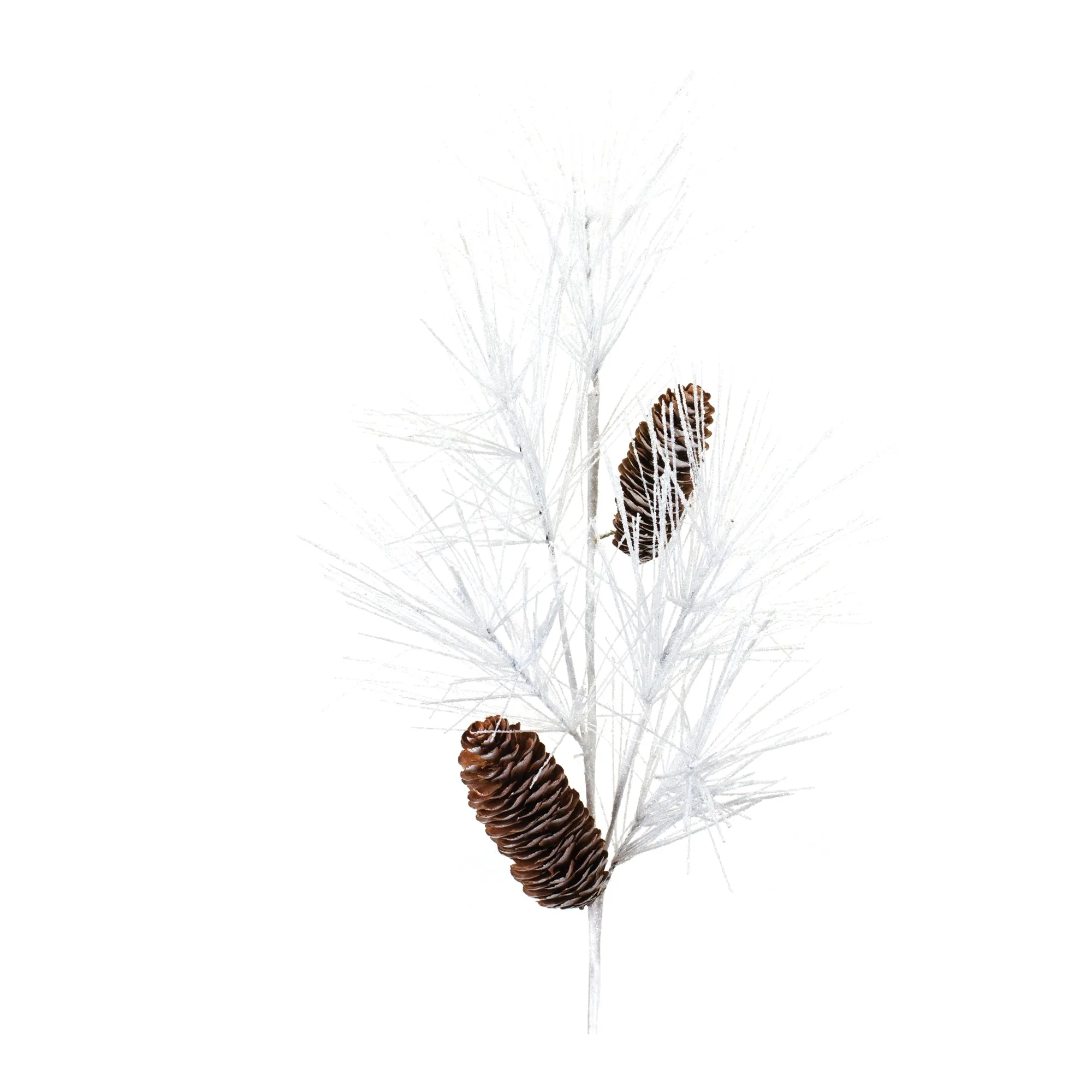 Pine and Cone Spray (Set of 6) 33"H Plastic/Cone Festive Decor online outlet