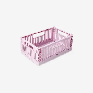Pink collapsible storage box - Large Home Decor clearance sale
