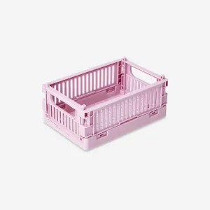 Pink collapsible storage box - Small Home Decor clearance sale