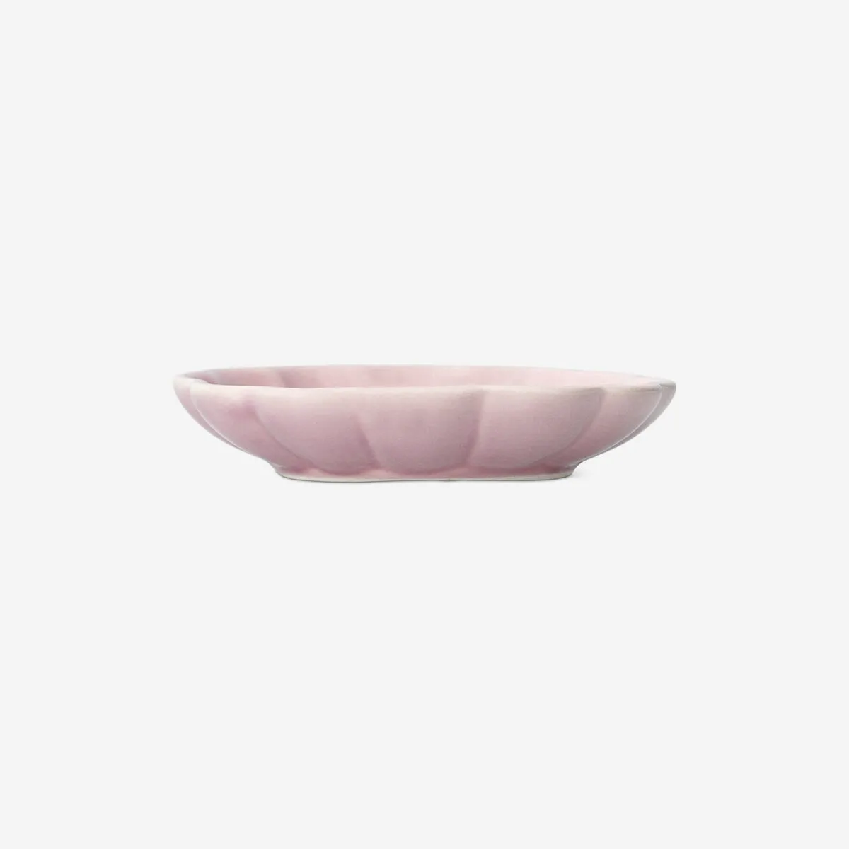 Pink flower shaped dish - 10 cm