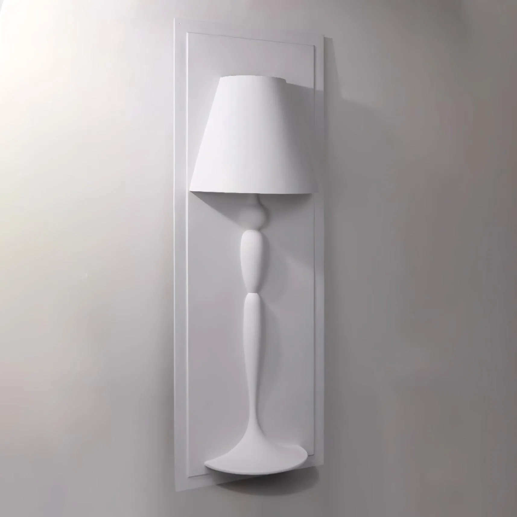 Plaster Picture Wall Lamp