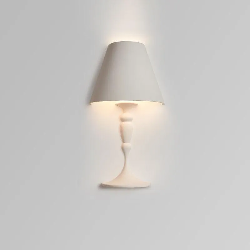 Plaster Picture Wall Lamp