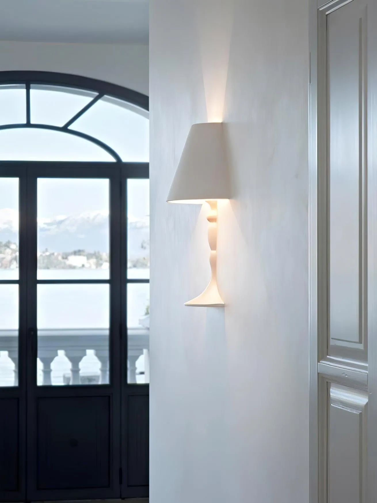 Plaster Picture Wall Lamp