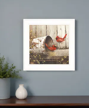 Playing Around 15x15 White Framed Print Wall Art Discount Wall Decor Sets