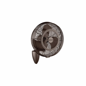 Pola 18"Wall Fan Satin Natural Bronze Small Fans FANS special offer