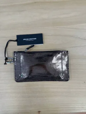 Popoche S Wallet In Lame Champagne