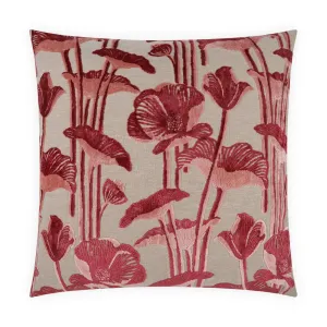 Poppy Pillow, Blossom Throw Pillows Cozy Upgrade