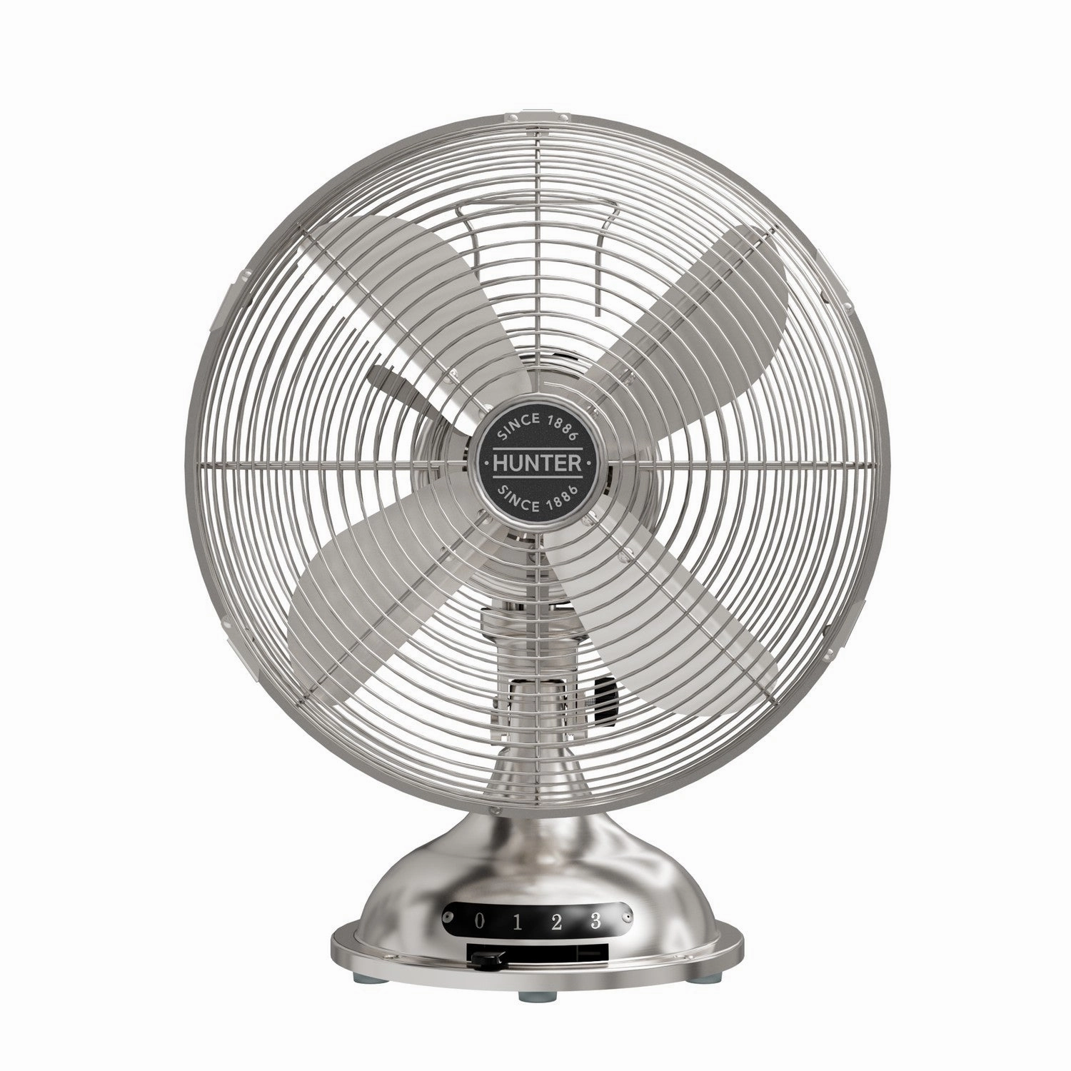 Portable Desk Fan Brushed Nickel Wall Fans Cooling Combo