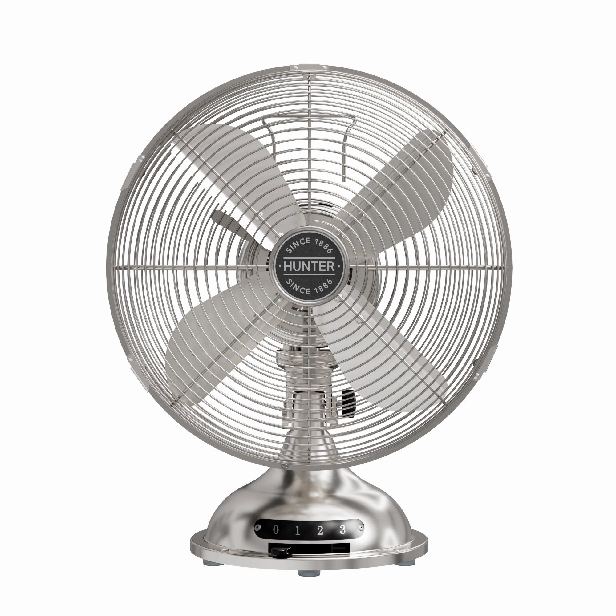 Portable Desk Fan Brushed Nickel Portable & Wall Fans offer