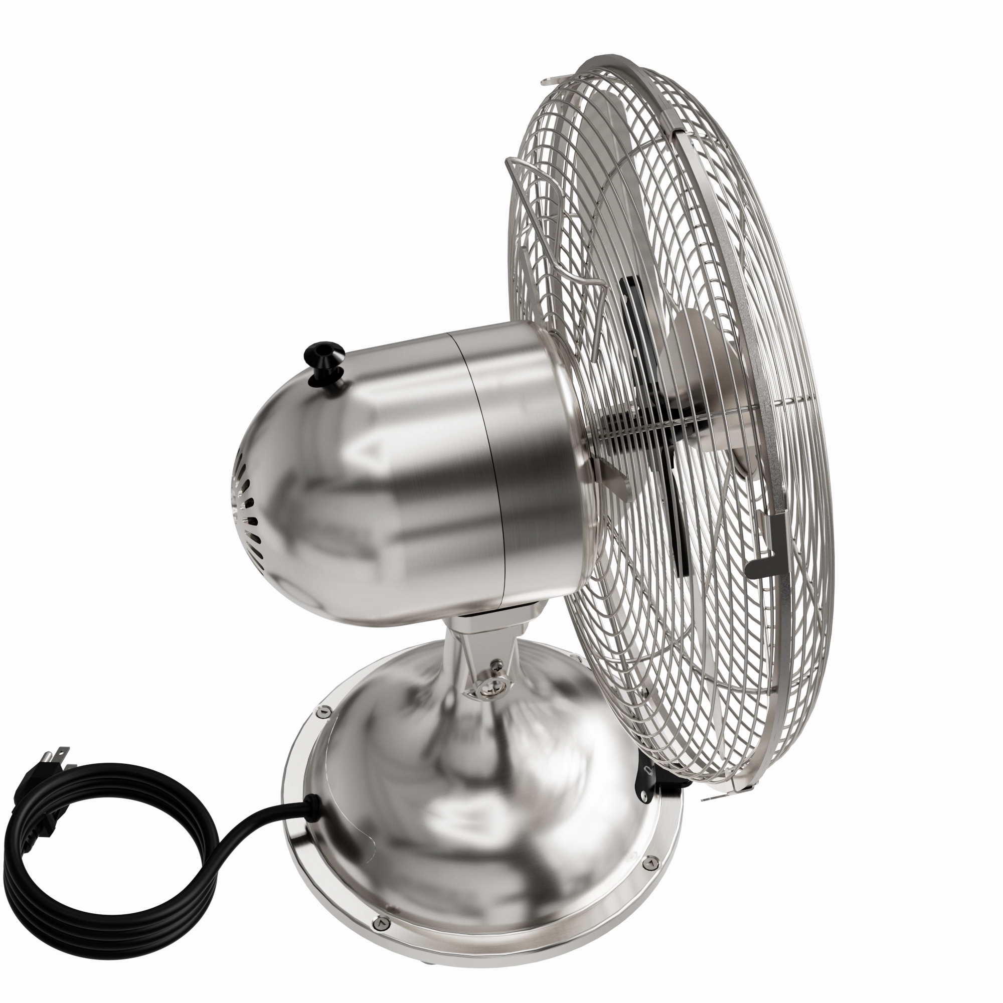 Portable Desk Fan Brushed Nickel Portable & Wall Fans offer