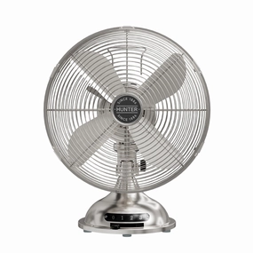 Portable Desk Fan Brushed Nickel Wall Fans Cooling Combo