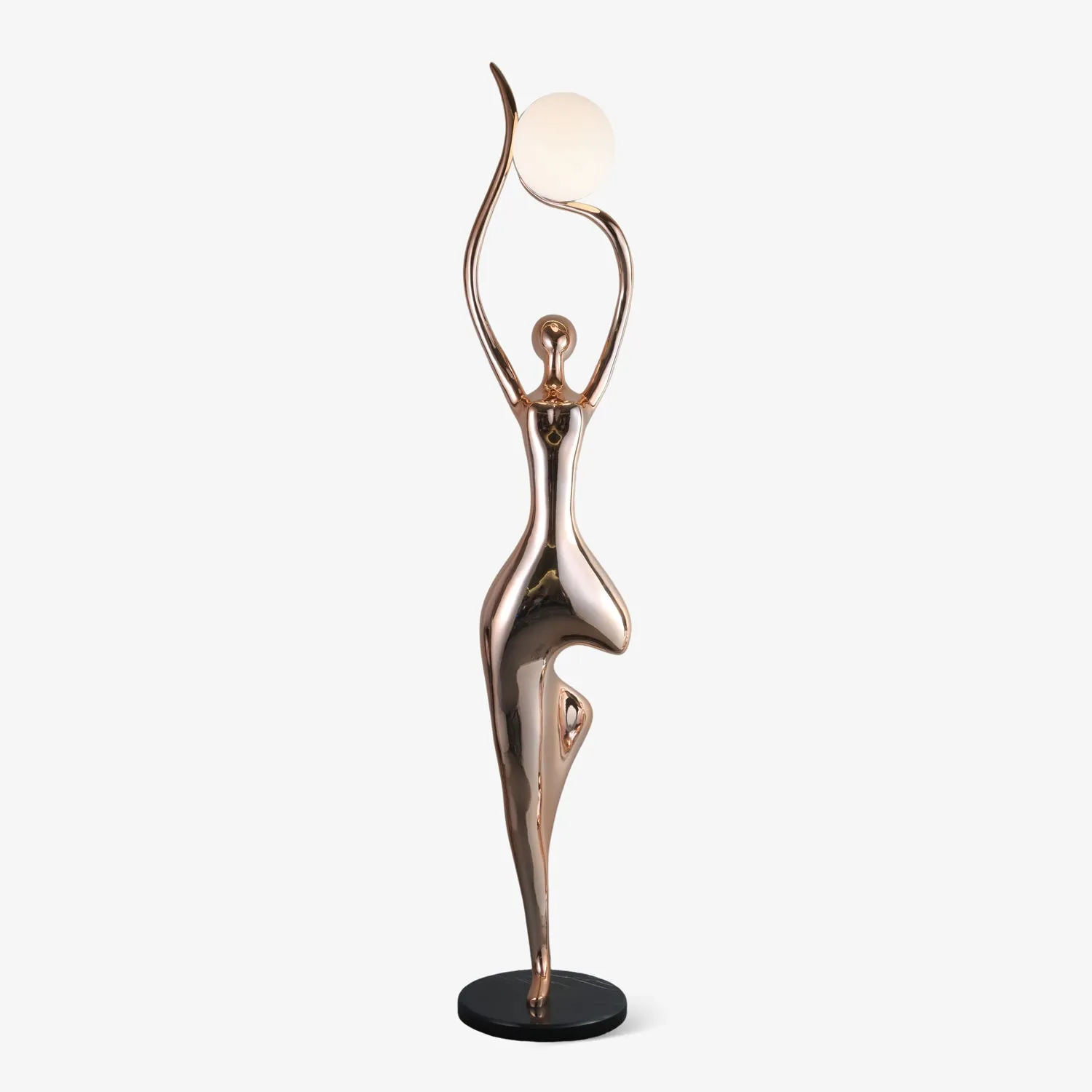 Pose Yoga Sculpture Floor Lamp Sale on Bedroom Lights