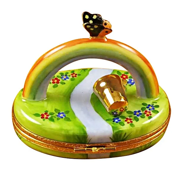 Pot of Gold Rainbow Limoges Limoges Boxes collectors shop