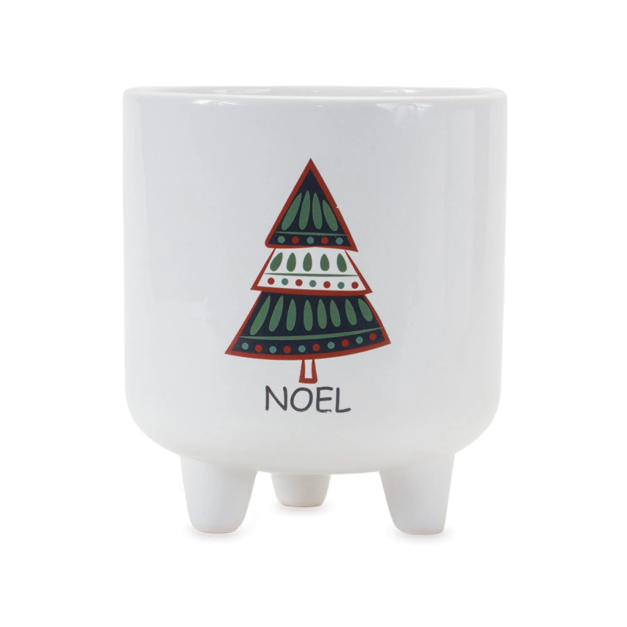 Pot (Set of 3) 5.5"D x 6.25"H Dolomite