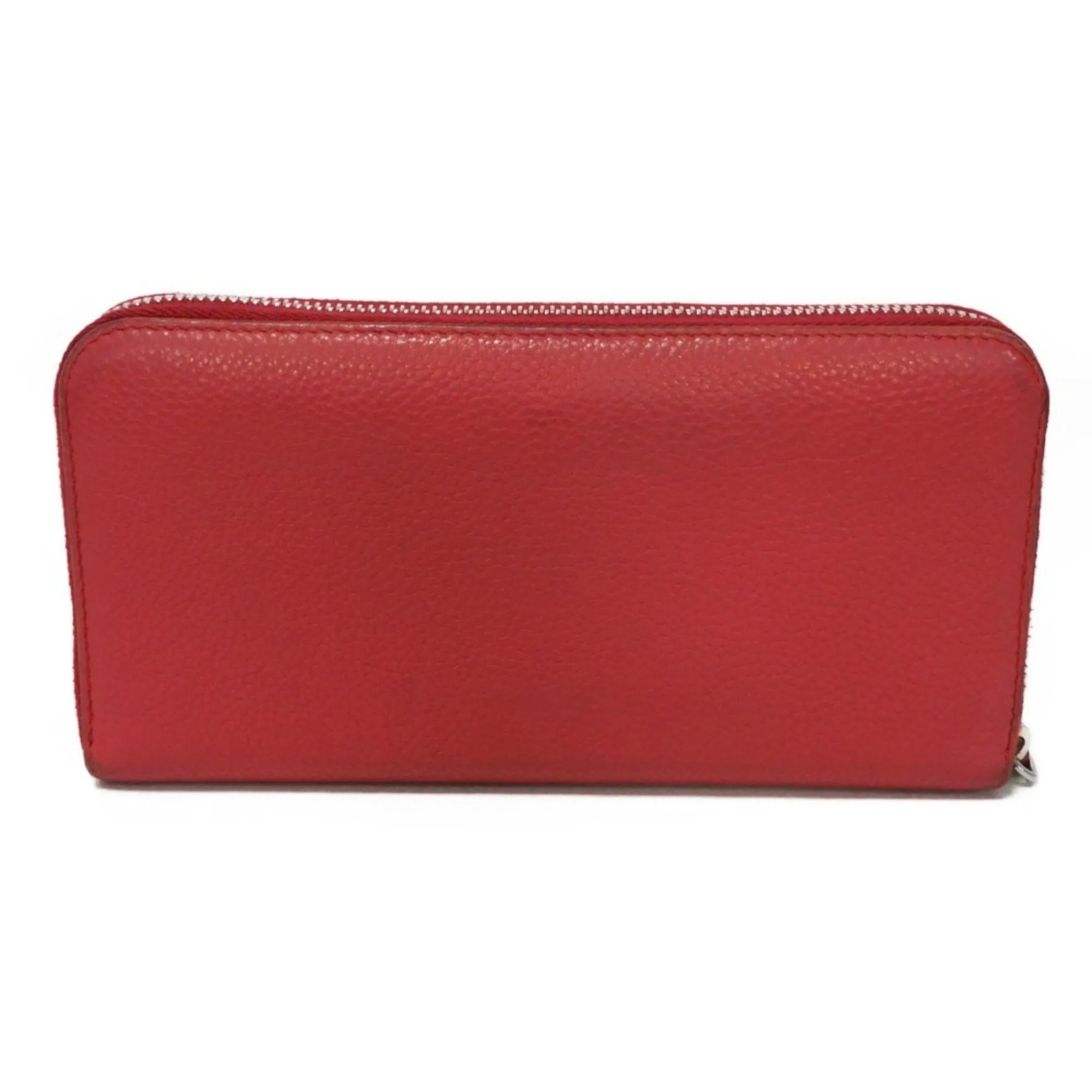 Prada Leather Long Wallet (Bi-Fold) (Pre-Owned)