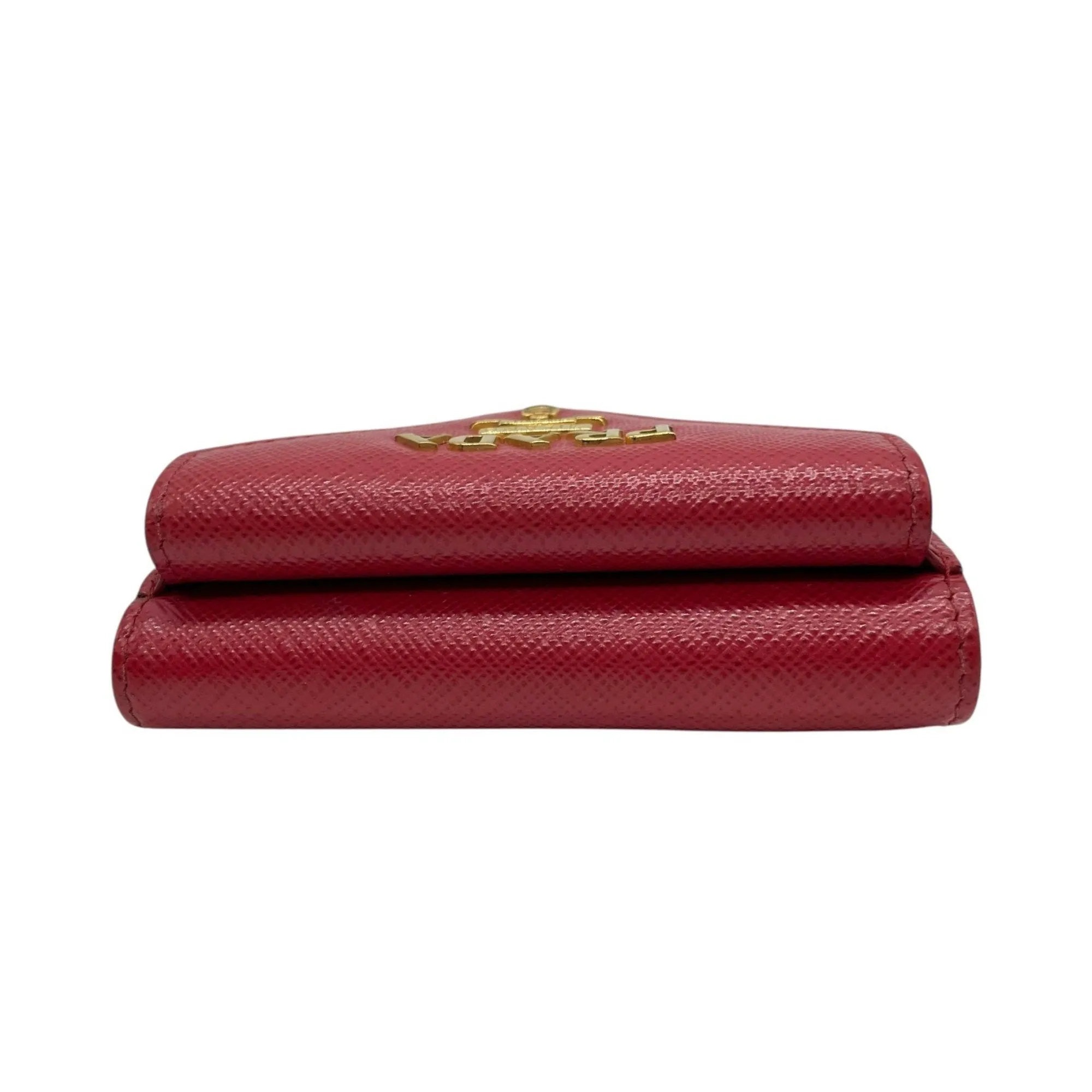 Prada Leather Wallet (Tri-Fold) (Pre-Owned)