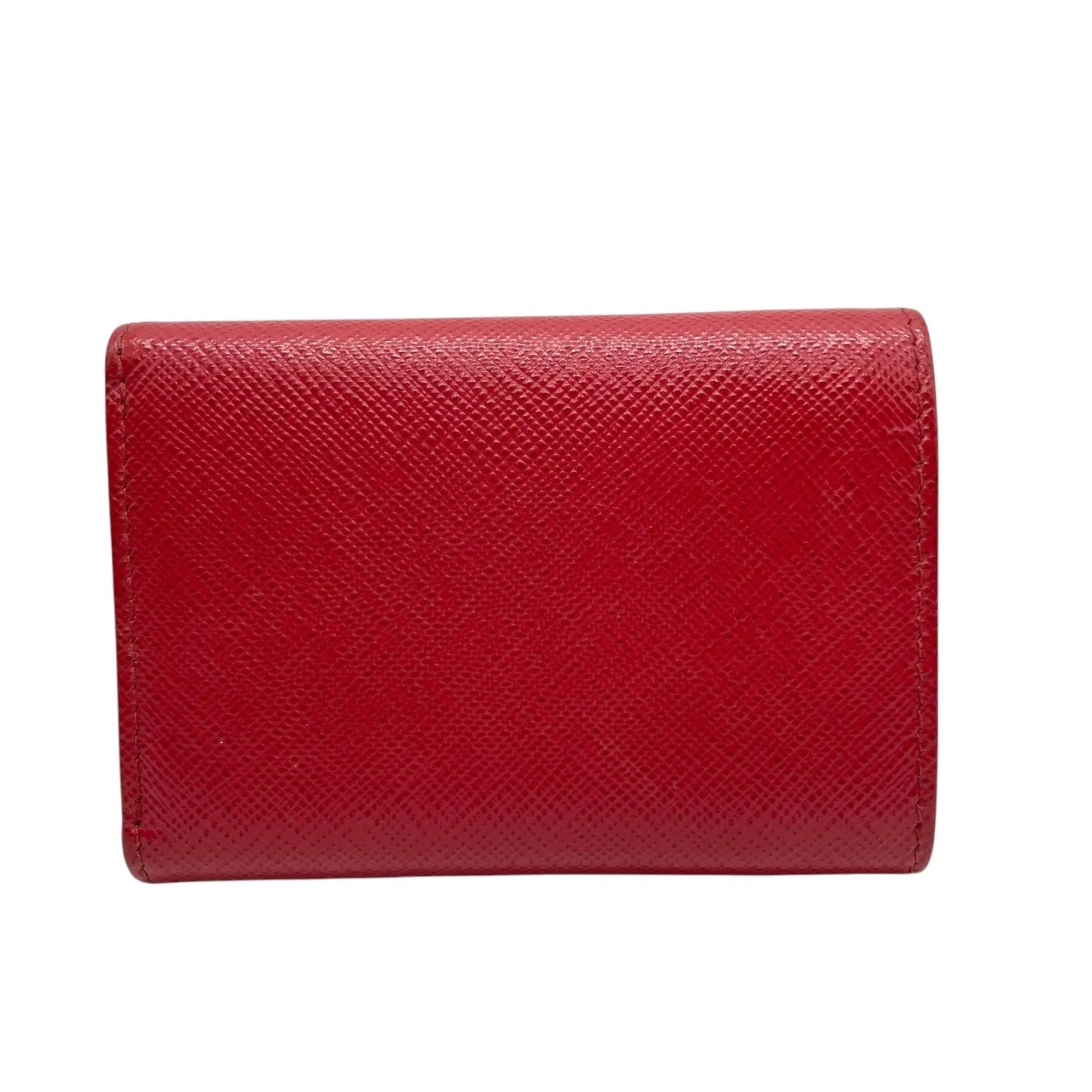 Prada Leather Wallet (Tri-Fold) (Pre-Owned)