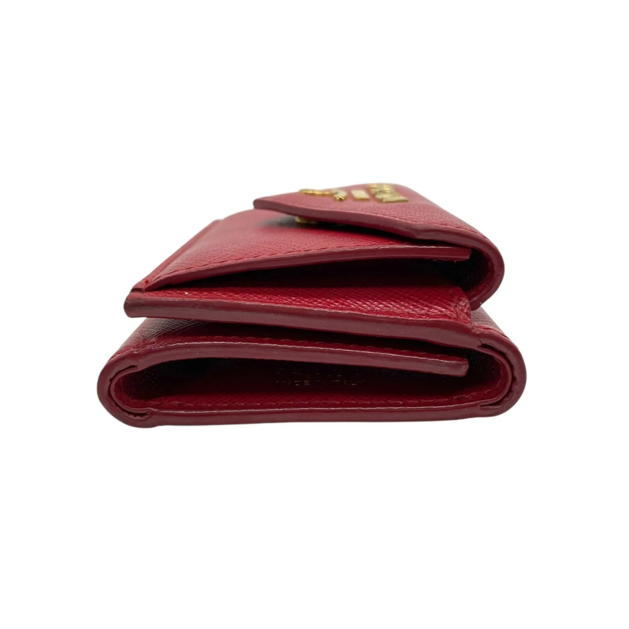 Prada Leather Wallet (Tri-Fold) (Pre-Owned)