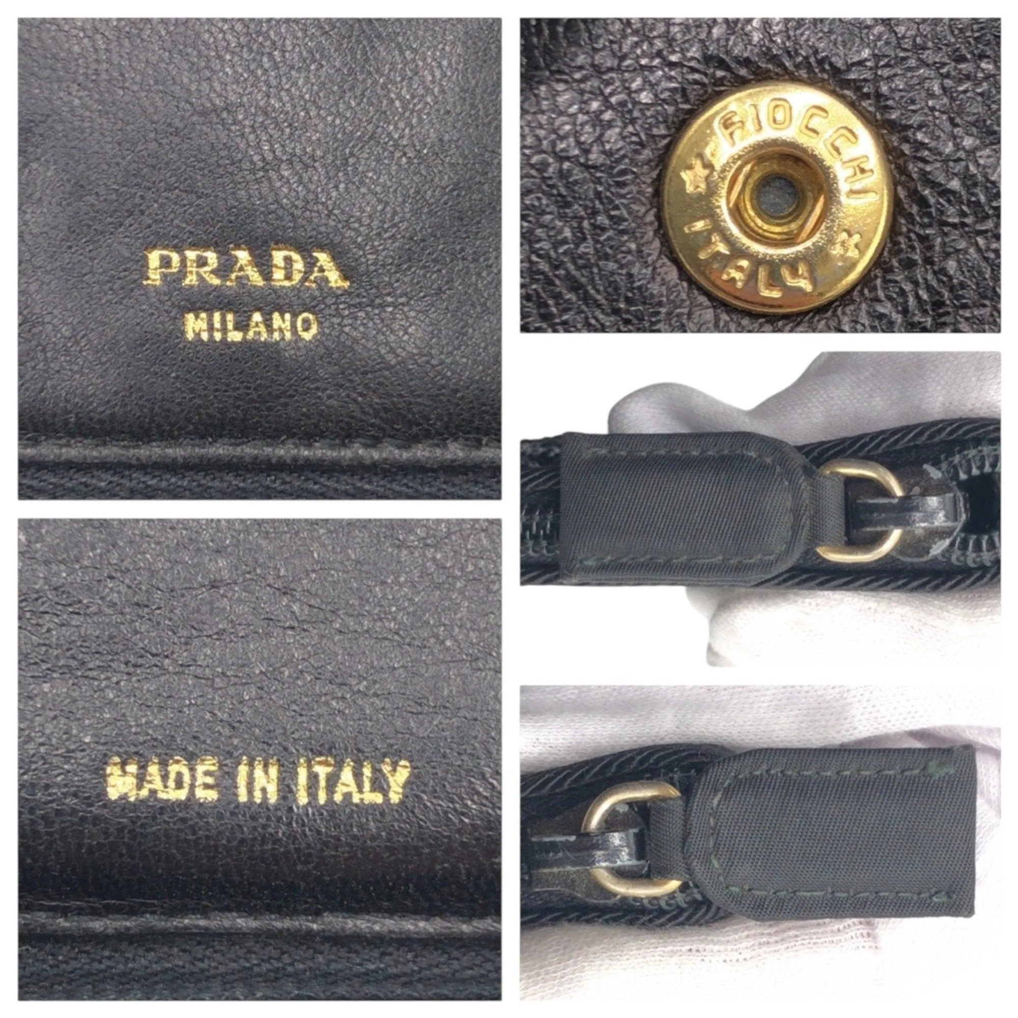 Prada Nylon Wallet (Bi-Fold) (Pre-Owned)