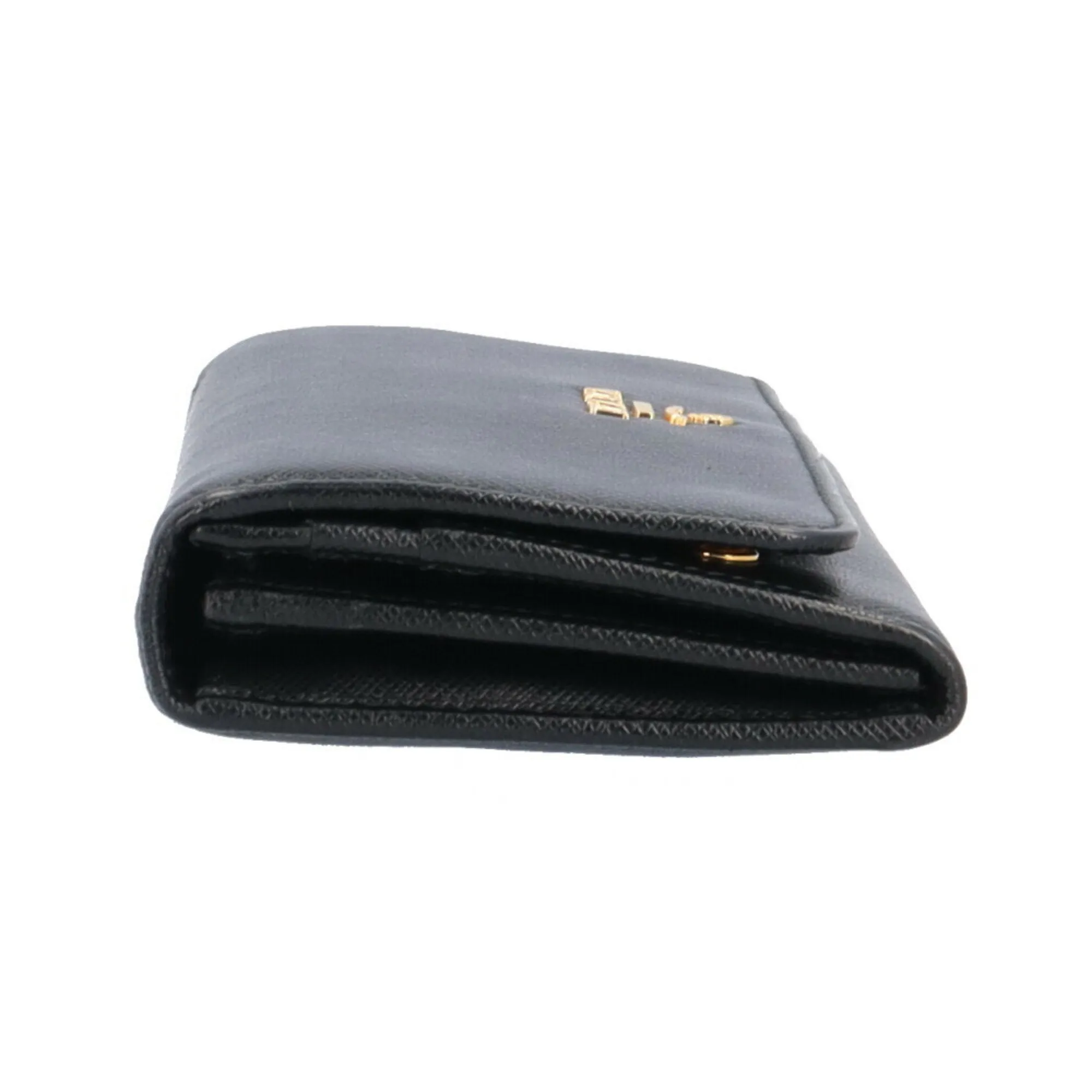 Prada Saffiano Leather Long Wallet (Bi-Fold) (Pre-Owned)