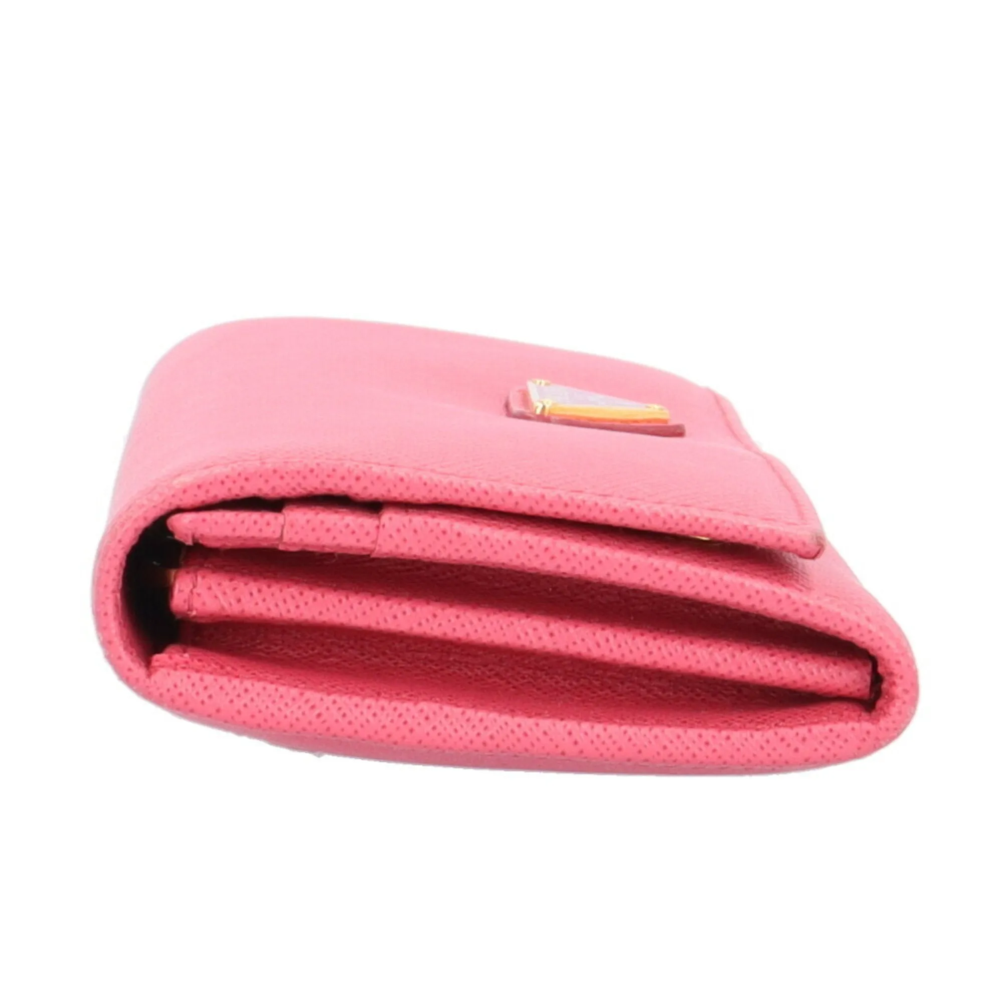Prada Saffiano Leather Long Wallet (Bi-Fold) (Pre-Owned)