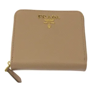 Prada Saffiano Saffiano Triangle Wallet (Bi-Fold) (Pre-Owned)