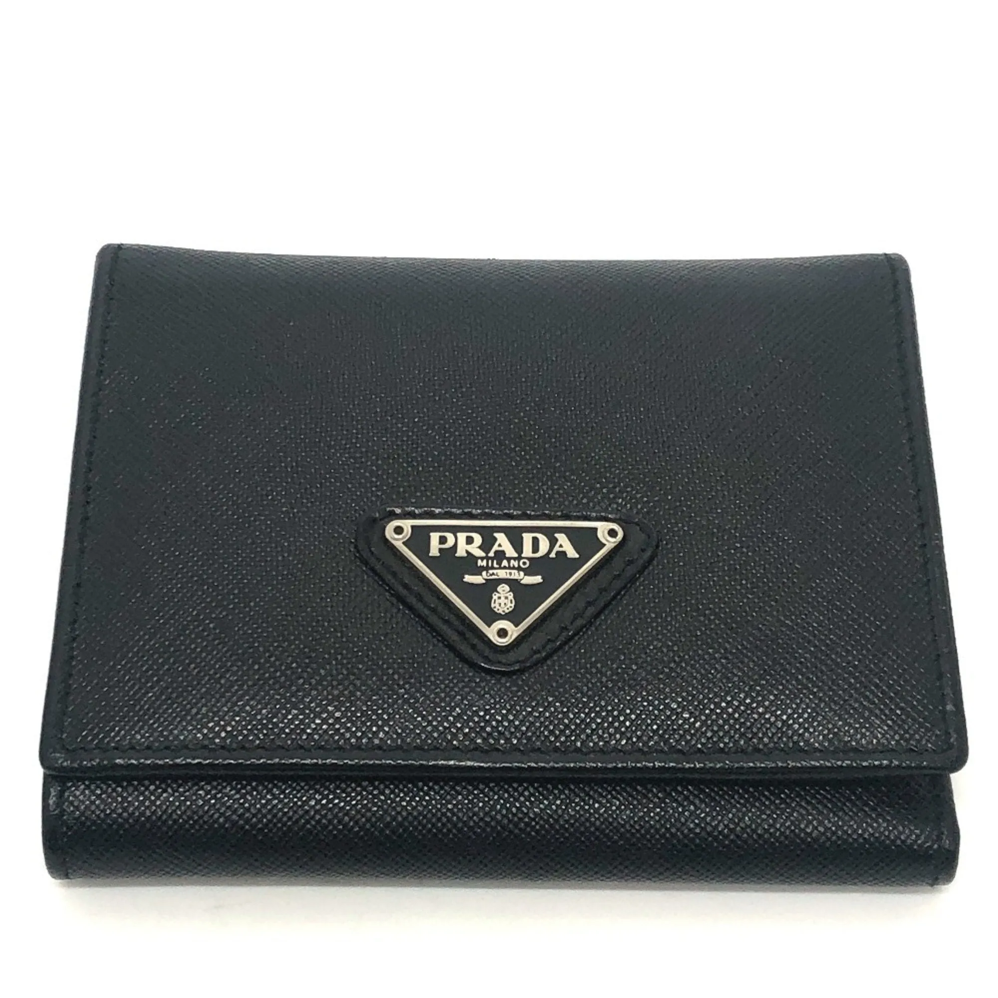 Prada Saffiano Wallet (Tri-Fold) (Pre-Owned)