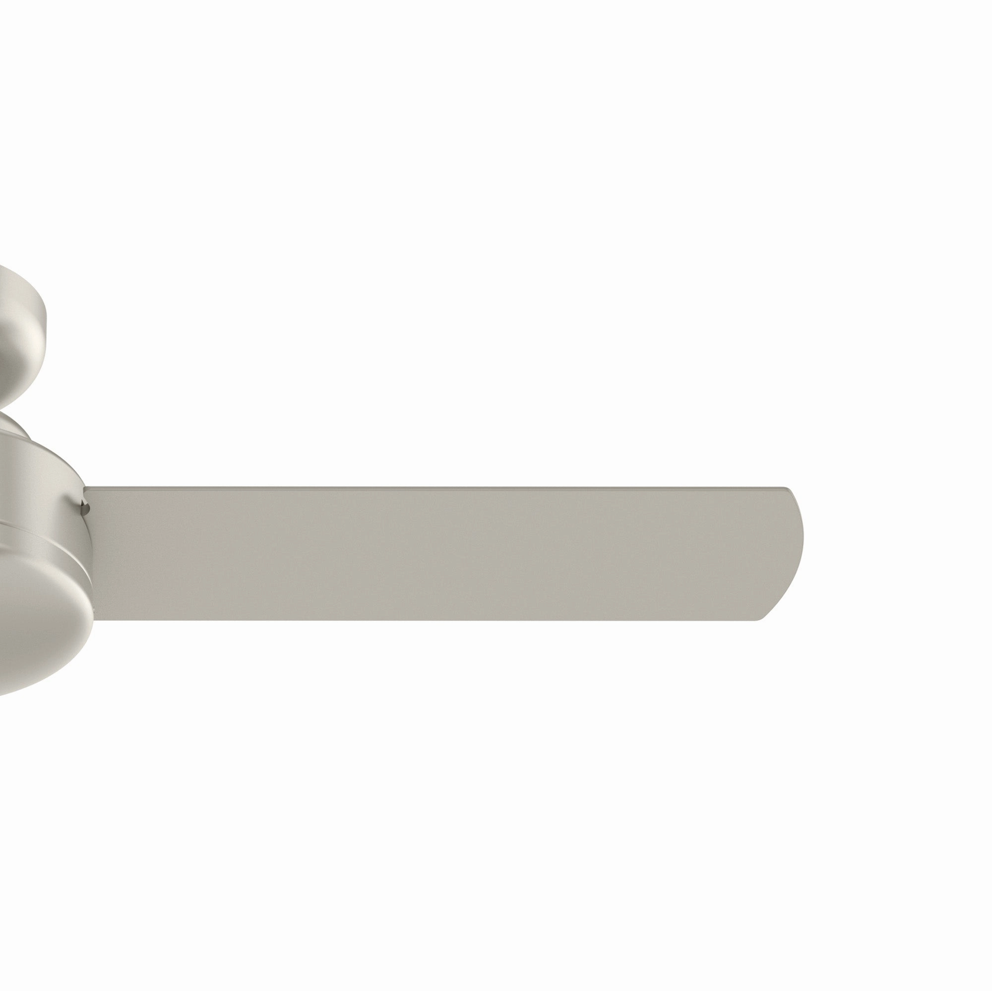 Presto 44"Ceiling Fan Matte Nickel Huggers Fans low price shop