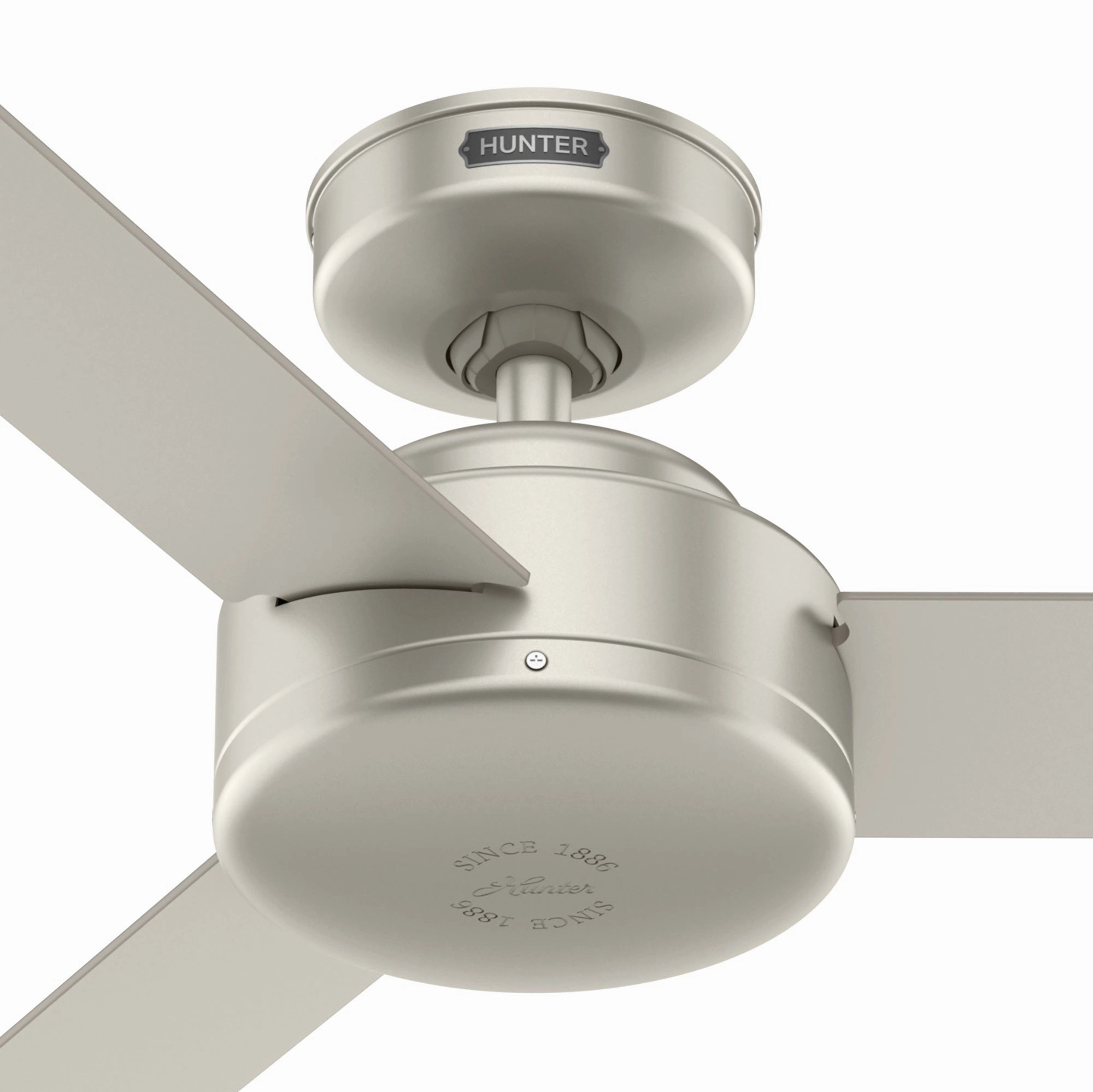 Presto 44"Ceiling Fan Matte Nickel Mini Ceiling Fans promo