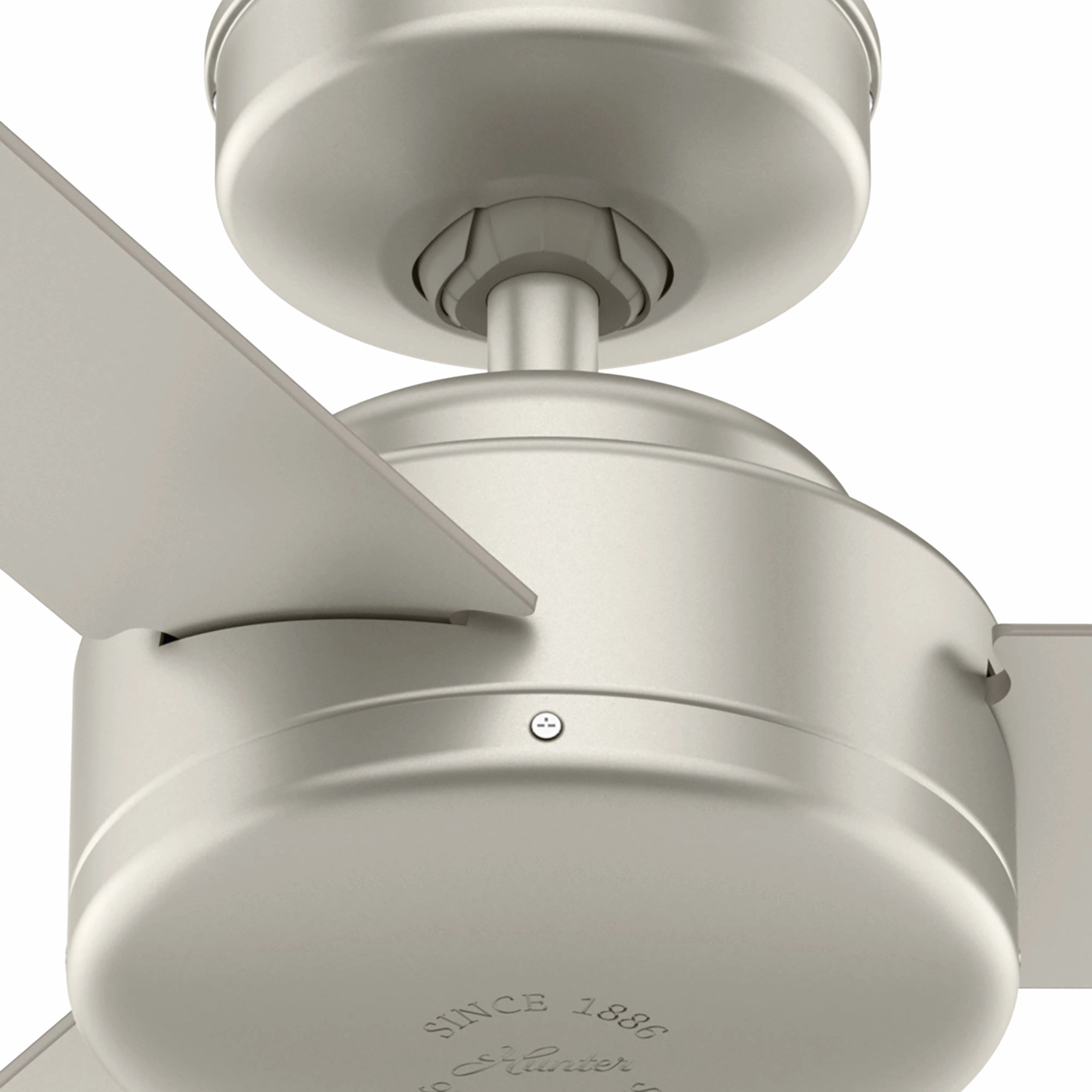 Presto 44"Ceiling Fan Matte Nickel Mini Ceiling Fans promo