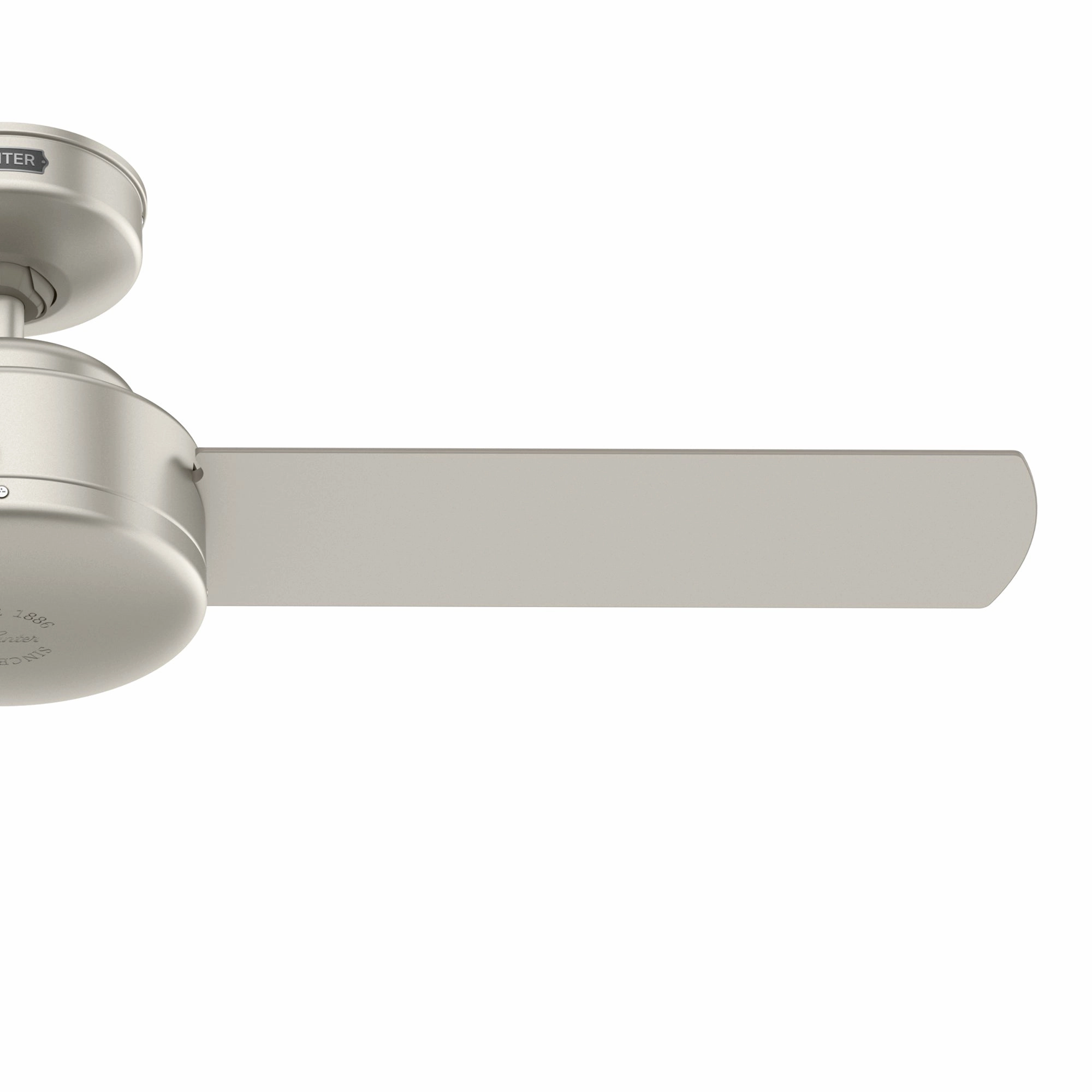 Presto 44"Ceiling Fan Matte Nickel Mini Ceiling Fans promo