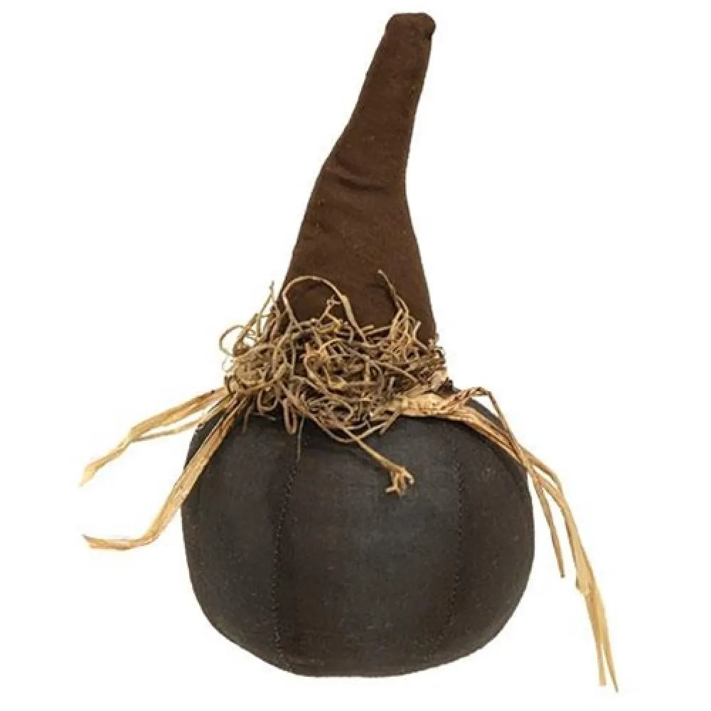 *Primitive Black Pumpkin 4"