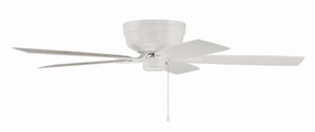 Pro Plus Hugger 52 52"Ceiling Fan White Huggers FANS buy online
