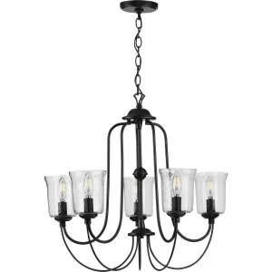 Progress Bowman P400194-031 Chandelier Light - Black Chandeliers Lighting new arrival