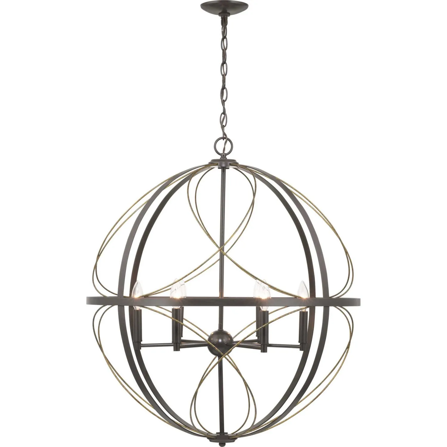Progress Brandywine P500069-020 Chandelier Light - Antique Bronze Chandeliers Lighting new arrival