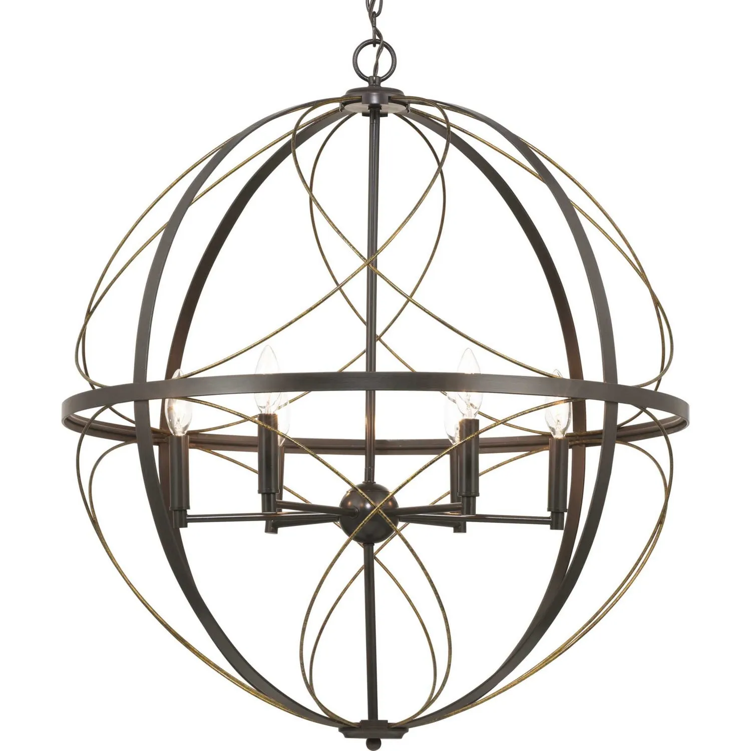 Progress Brandywine P500069-020 Chandelier Light - Antique Bronze Grand Chandeliers outlet pricing