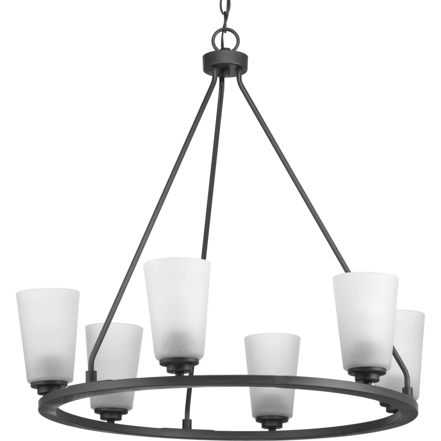 Progress Debut P400015-143 Chandelier Light - Graphite Crystal Chandeliers discount shop