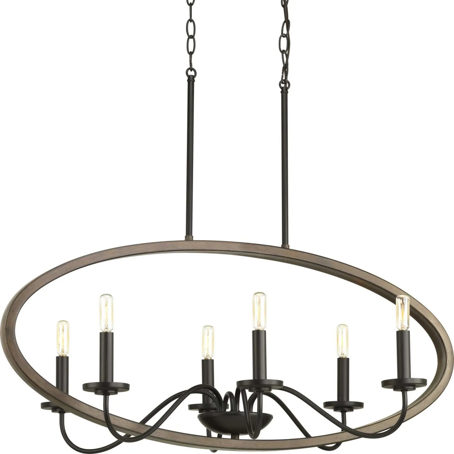 Progress Fontayne P400082-020 Chandelier Light - Antique Bronze Chandeliers Lighting best seller