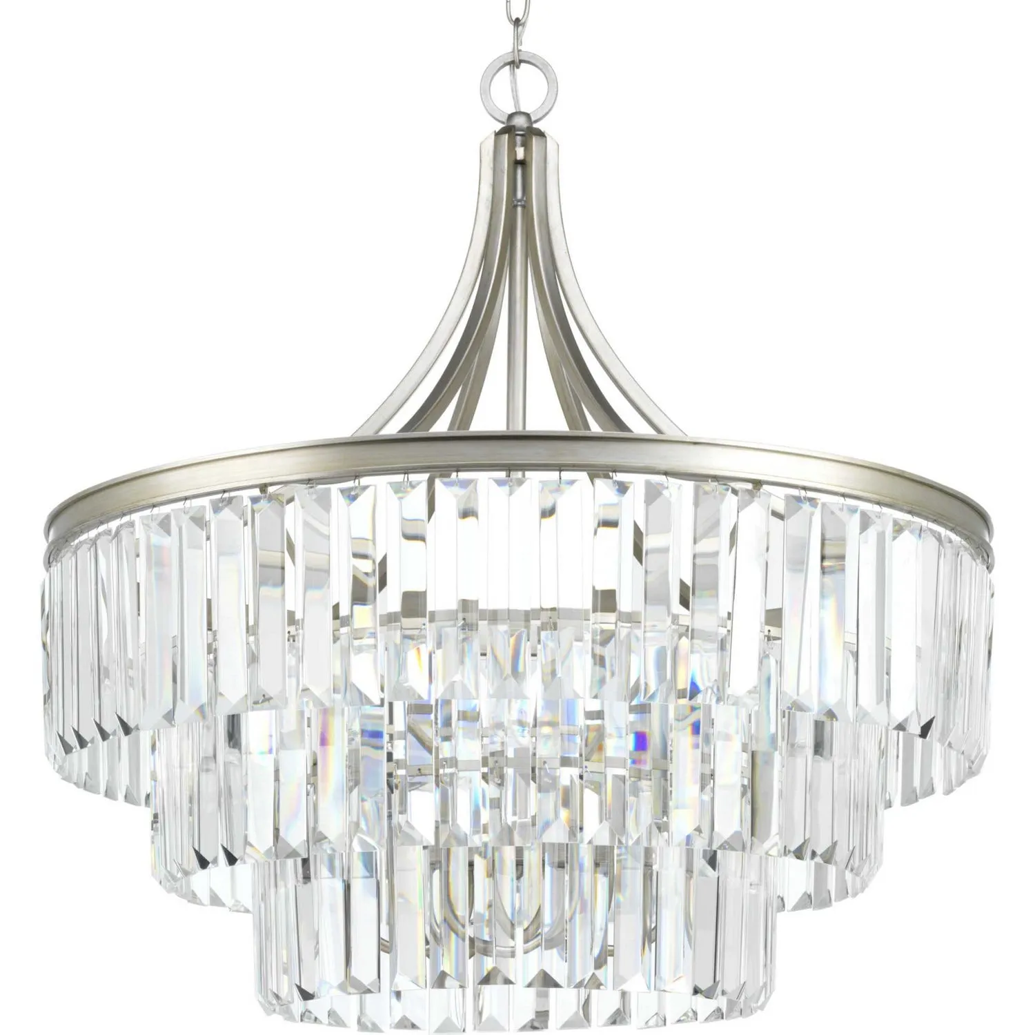 Progress Glimmer P5346-134 Chandelier Light - Silver Ridge Chandeliers Lighting best seller